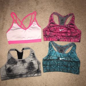 Nike sport bras
